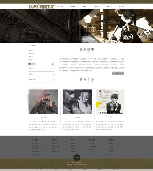 衛(wèi)浴網(wǎng)頁設(shè)計與網(wǎng)站建設(shè) 打造現(xiàn)代家居體驗的數(shù)字化展示